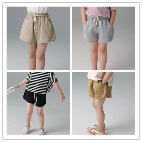 2024夏新★子供服&親子服　ショートズボン★90-150cm/ML★5色