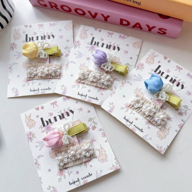 「2024」髪飾り★まとめ髪用★ヘアアクセサリー★子供用★ヘアピン★可愛い★2枚入り