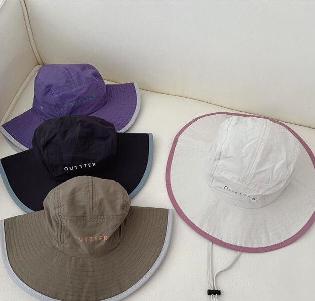 子供用★帽子★バケットハット★キッズ★男女兼用★日焼け防止★薄手★4色