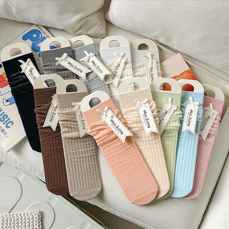 2024★春夏新作★ソックス★レディース靴下★12色
