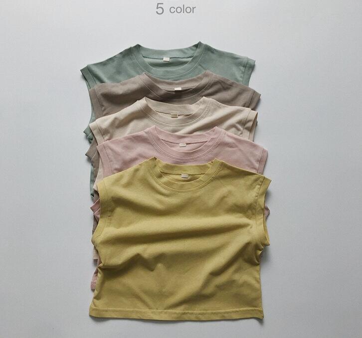 2024夏★子供服　ベストトップス★80-130cm★5色