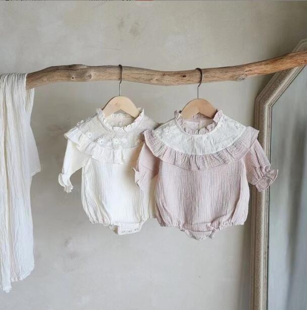 「2024」子供服★ロンパース★連体服★長袖★韓国風子供服★ベビー★2色★66-90CM