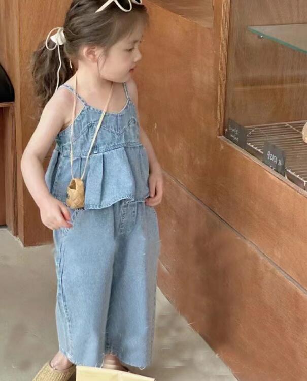 2024夏★子供服　トップス+ズボン　セット　80-130cm★