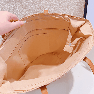 春夏 かごバッグ 編みバッグ ショルダーバッグ トートバッグ ビーチバッグ 斜め掛け肩掛け パンダ