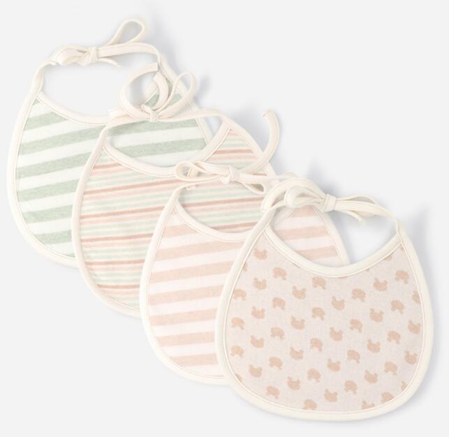 新登場★ベビー涎掛け★棉質　4柄★食事用★