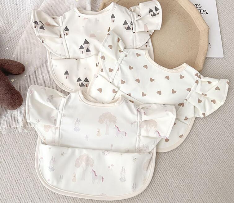 新登場★ベビー涎掛け★防水・汚れ防止よだれかけ　13種★食事用★