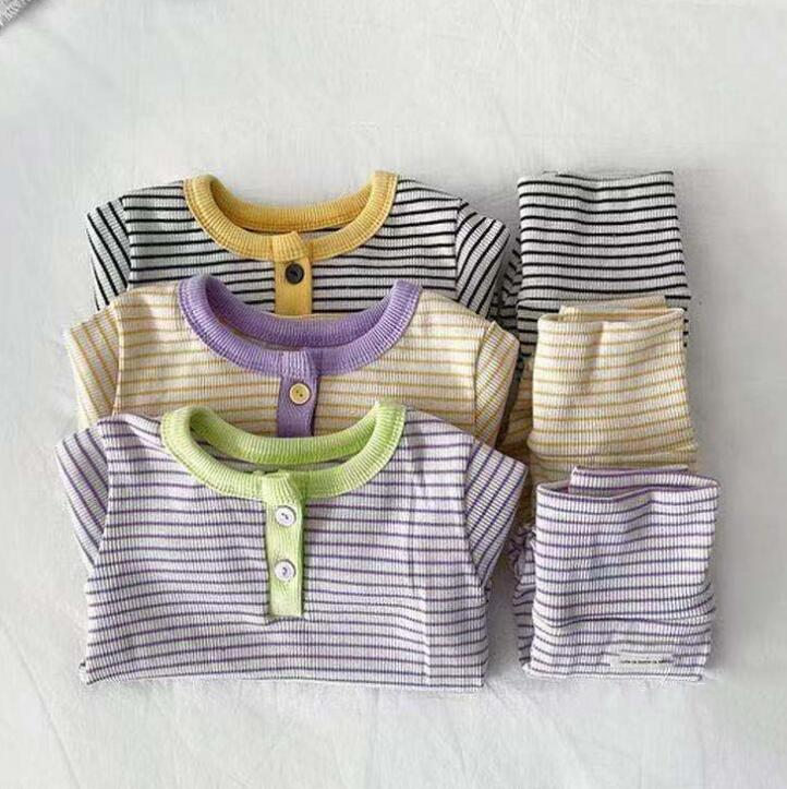 2024★春秋新作★韓国風子供服★トップス+ズボン★3色66-90CM