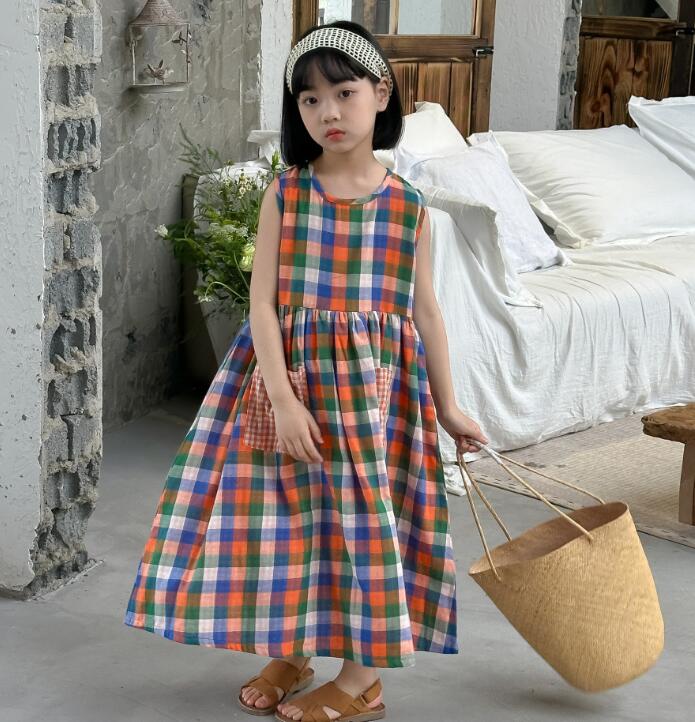2024夏新品★子供服　ワンピース★90-150cm★