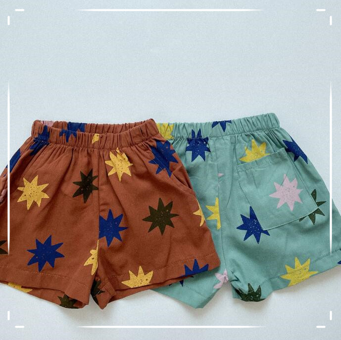 子供服★ボトムス★ショートパンツ★男女兼用★韓国風子供服★2色★80-130CM