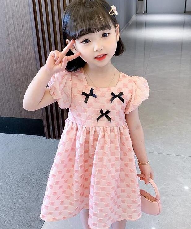 子供服★ワンピース★半袖★キッズ女の子★韓国風子供服★2色★90-140CM