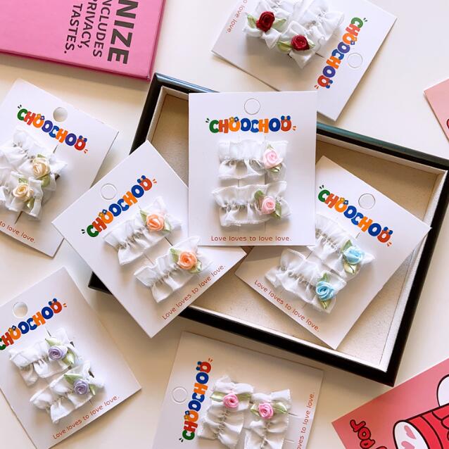 「2024」髪飾り★まとめ髪用★ヘアアクセサリー★子供用★ヘアピン★可愛い★2枚入り