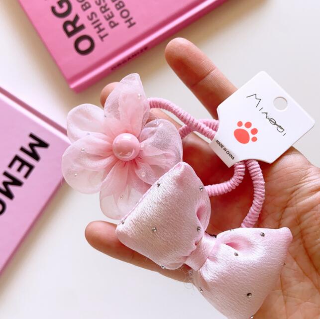 「2024」髪飾り★まとめ髪用★ヘアアクセサリー★子供用★ヘアゴム★可愛い★2枚入り