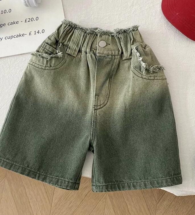 「2024」子供服★ボトムス★ハーフパンツ★ジーンズ★キッズ男の子★90-140CM
