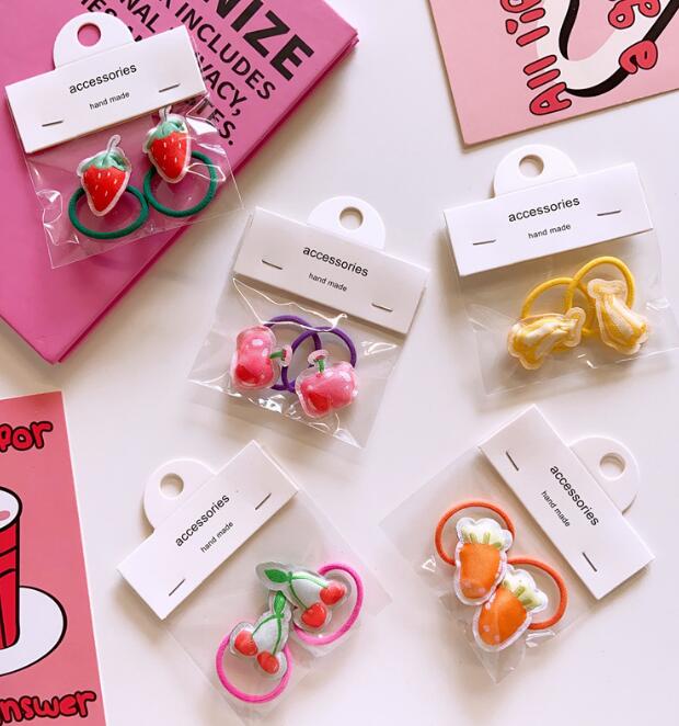 「2024」髪飾り★まとめ髪用★ヘアアクセサリー★子供用★ヘアゴム★可愛い★2枚入り