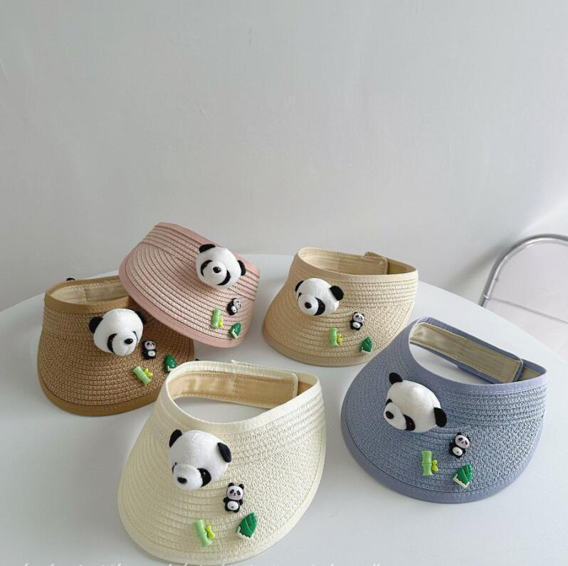 「2024」子供用★帽子★キャップ★キッズ★男女兼用★パンダ★可愛い★5色