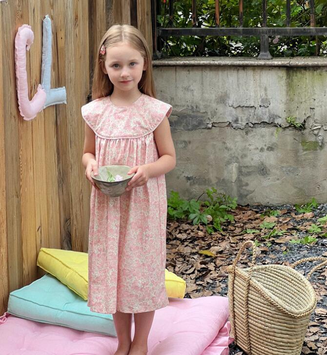 2024夏C★子供服　ワンピース★90-150cm★