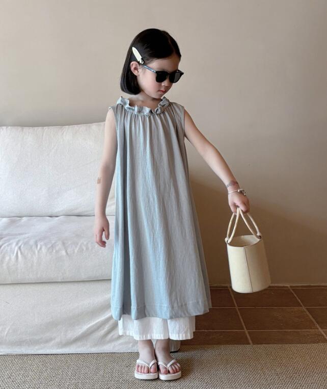 2024夏新品★子供服　ワンピース★90-150cm★