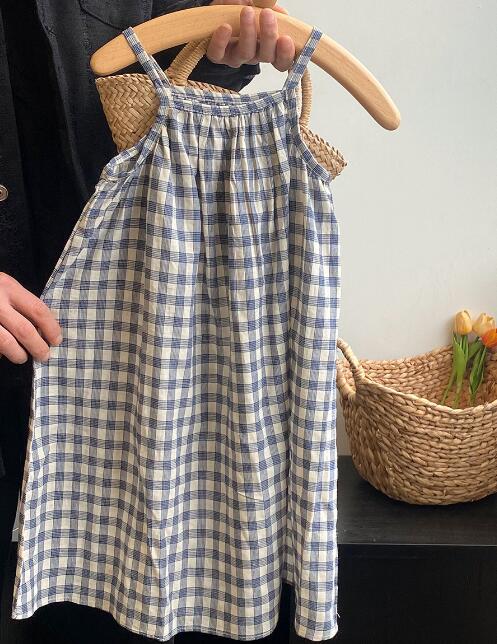 「2024」子供服★ワンピース★袖なし★韓国風子供服★キッズ女の子★100-140CM