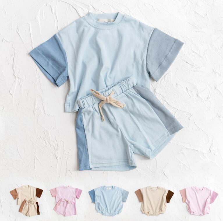 2024夏新型★子供服　トップス+ズボン　セット★★3色