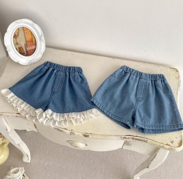 「2024」子供服★ボトムス★ズボン★デニム★ベビー★韓国風子供服★2色★66-100CM