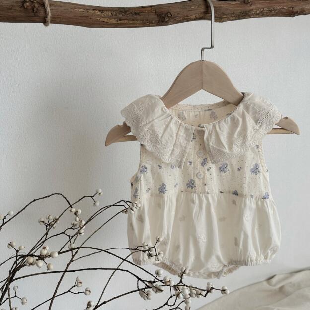 「2024」子供服★ロンパース★連体服★韓国風子供服★袖なし★可愛い★ベビー★66-90CM