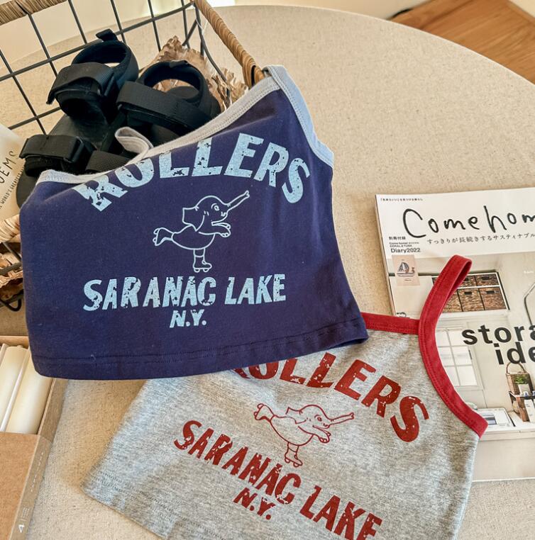 2024★夏新作★韓国風子供服★キャミソール★2色80-130CM