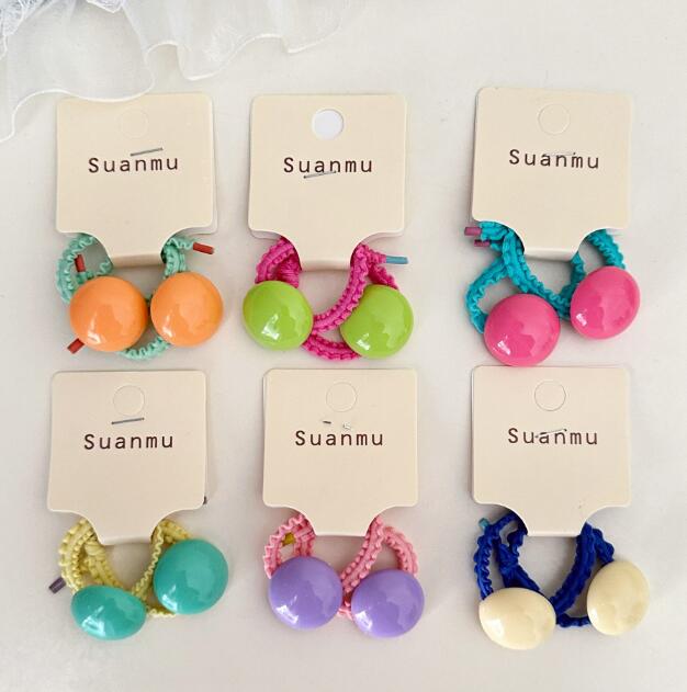 髪飾り★まとめ髪用★ヘアアクセサリー★子供用★ヘアゴム★可愛い★2枚入り