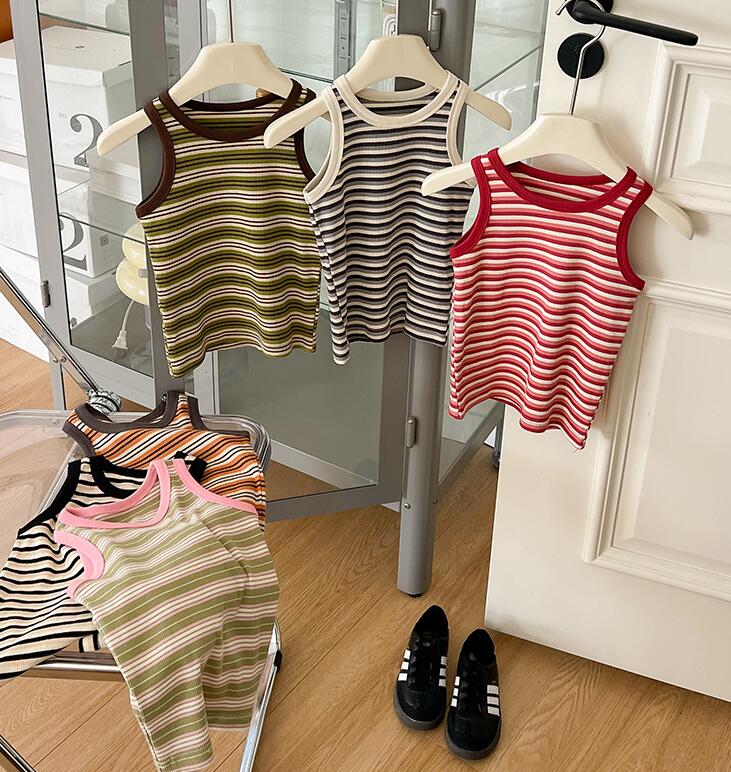 2024夏新品★子供服　トップス★90-160cm★6色