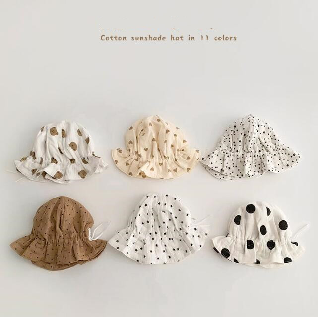 「2024」子供用★帽子★バケットハット★ベビー★韓国風★可愛い★ハット★11色
