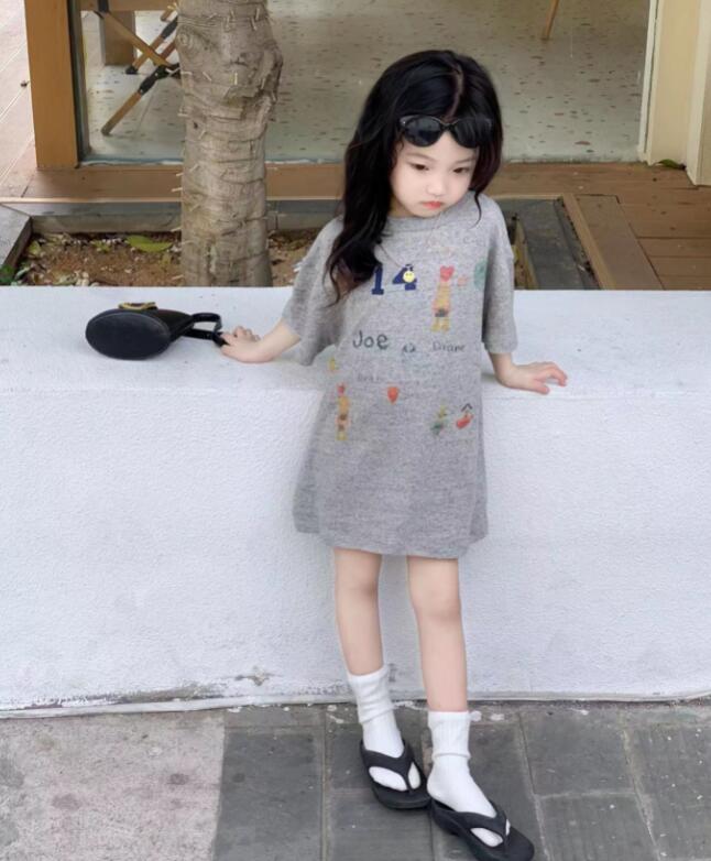 2024夏新品★子供服　ワンピース★90-140cm★