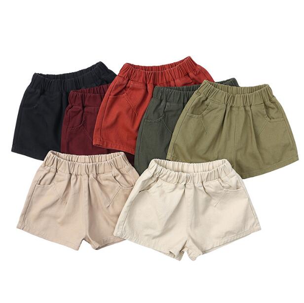 「2024」子供服★ボトムス★ショートズボン★韓国風子供服★7色★80-130CM