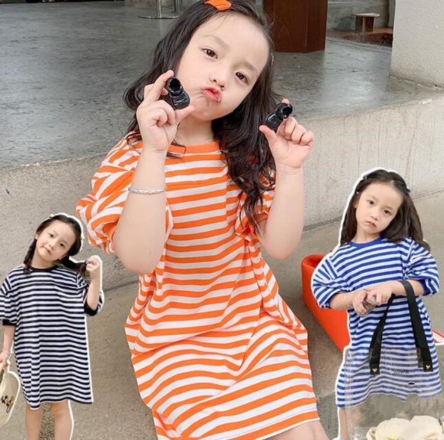 2024新品★子供服　ワンピース★タグ7-15★3色