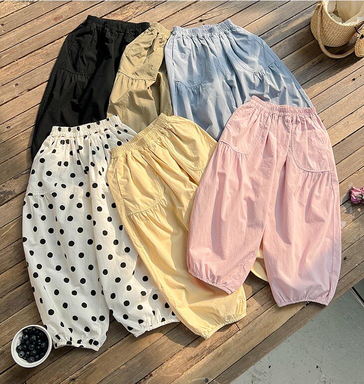 2024夏新品★子供服　ズボン★90-160cm★6色
