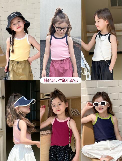 2024夏新品★子供服　トップス★90-160cm★5色