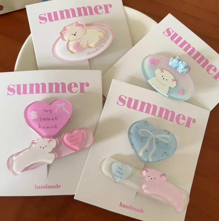 雑貨★髪飾り　ヘアビン★アクセサリー★4種