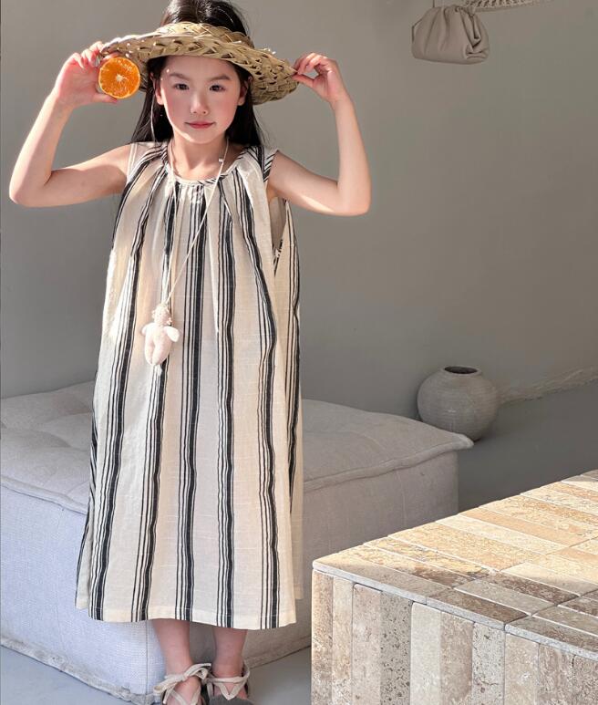2024★夏新作★韓国風子供服★ワンピース★90-140CM