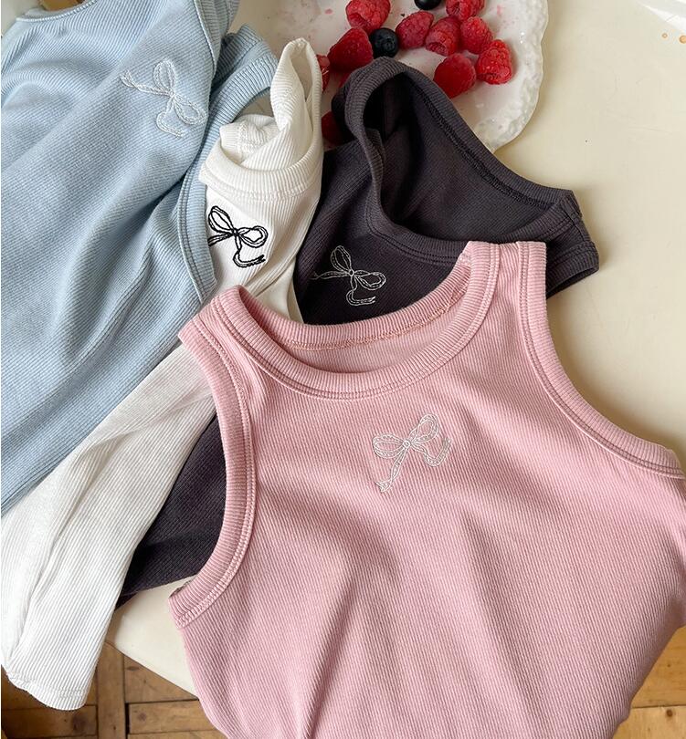 2024★夏新作★韓国風子供服★ベスト★3色90-160CM