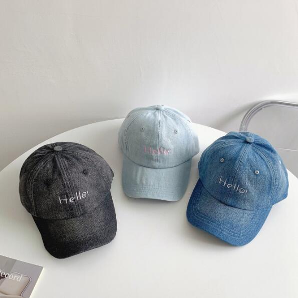 「2024」大人用★帽子★キャップ★デニム★野球帽★韓国風★3色