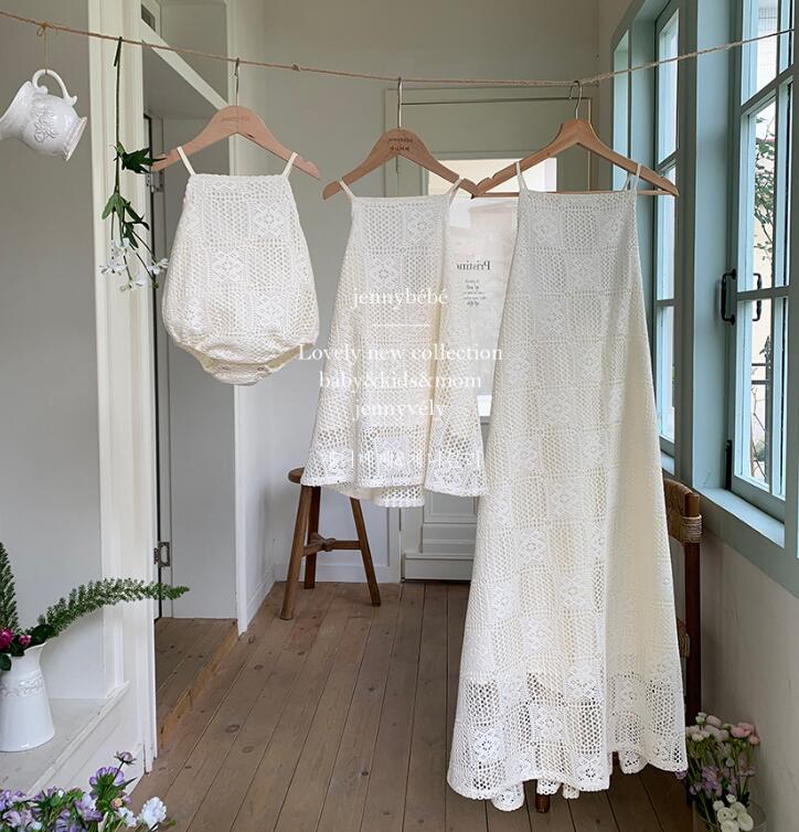 2024新品jen★ベビー服&親子服★ロンパース&ワンピース★66-90/80-130cm★