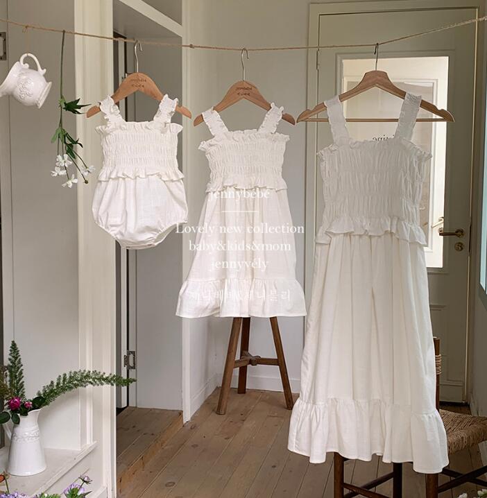 2024新品jen★ベビー服&親子服★ロンパース&ワンピース★66-90/90-130cm★
