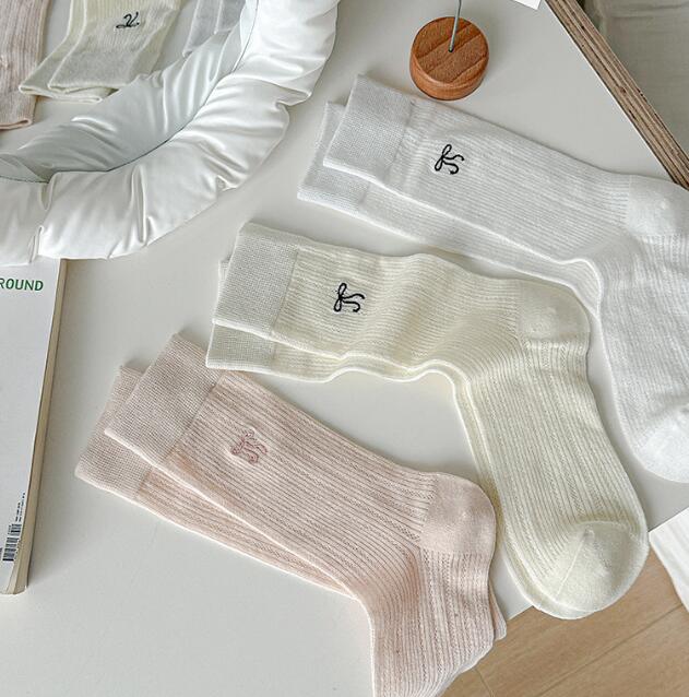 「2024」靴下★レディース★ソックス★大人用★女性用靴下★薄手★可愛い★多色