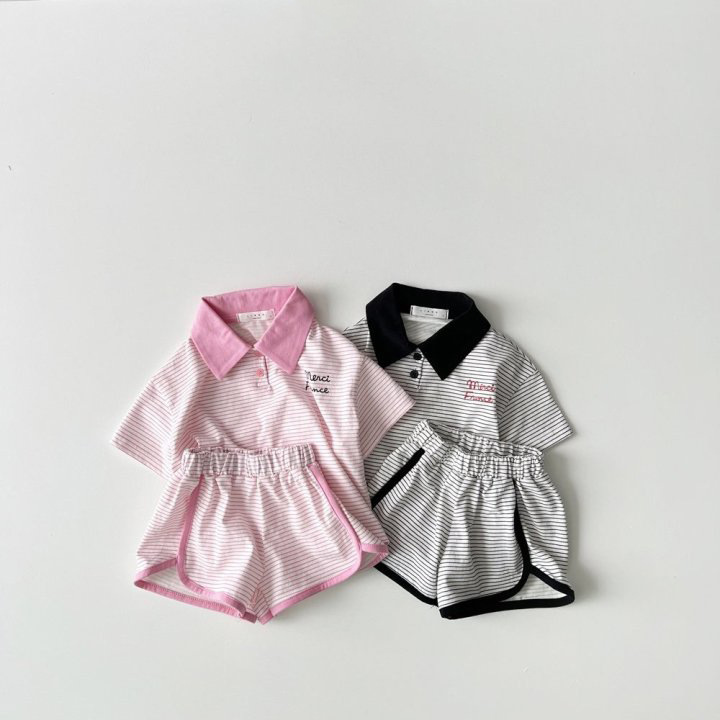 2024★夏新作★韓国風子供服★トップス+ズボン★2色80-130CM