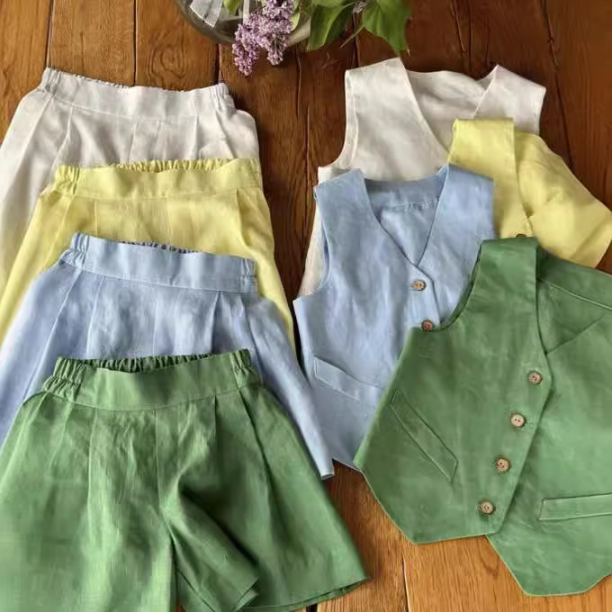 2024新品★子供服　セットアップ★90cm〜140cm 5色