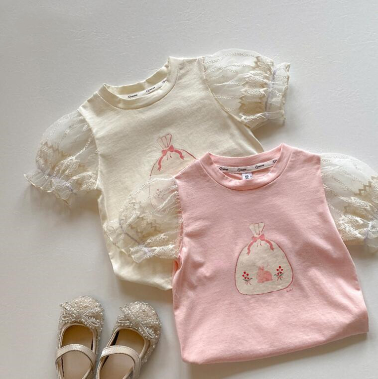 「2024」子供服★トップス★Tシャツ★韓国風子供服★2色★90-130CM