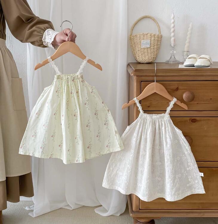 2024夏新品★子供服　ワンピース★80cm〜120cm 2色