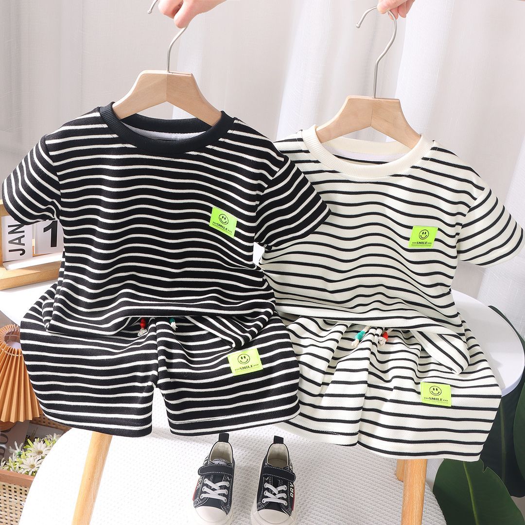 2024★夏新作★韓国風子供服★トップス+ズボン★2色80-150CM