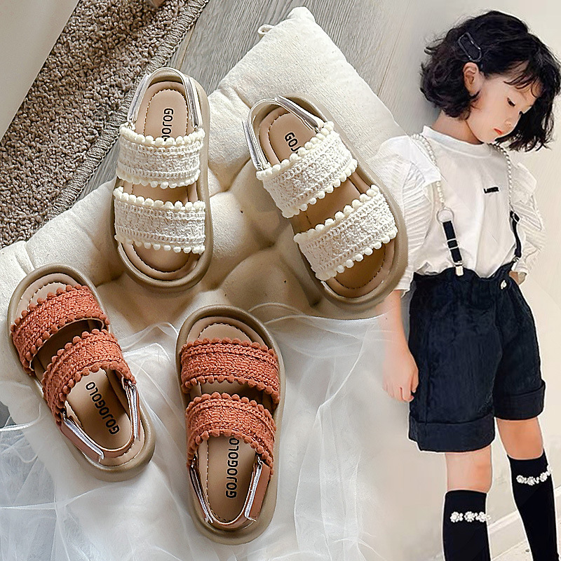 「2024」キッズ★靴★子供靴★シューズ★サンダル★キッズ女の子★2色「31-36#」