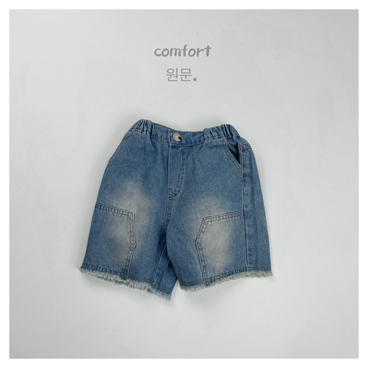 「2024」子供服★ボトムス★ジーンズ★ハーフパンツ★韓国風子供服★80cm〜130cm