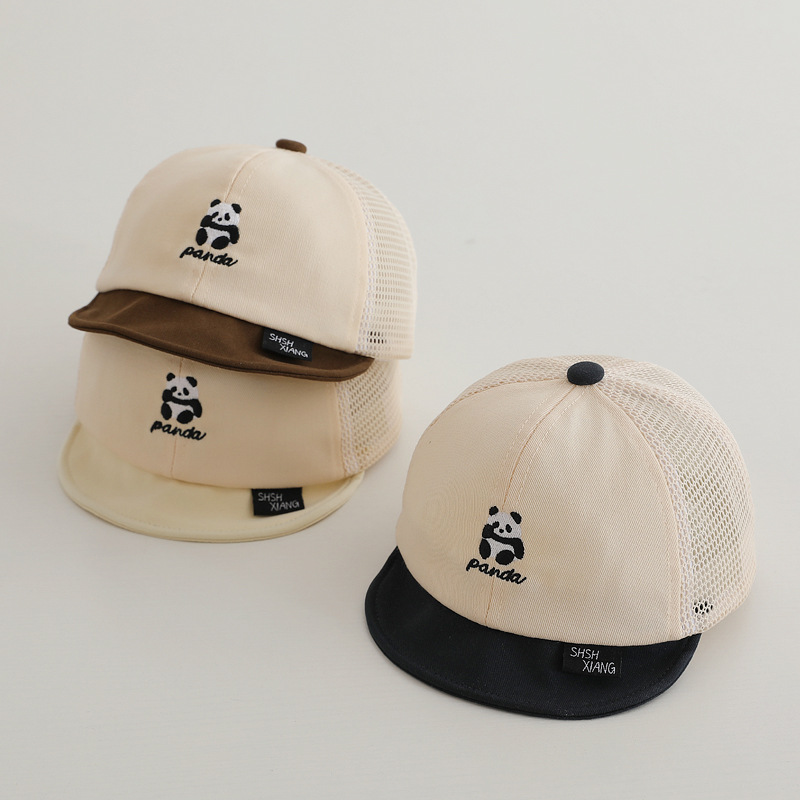 「2024」子供用★帽子★キャップ★ベビー★野球帽★パンダ★4色