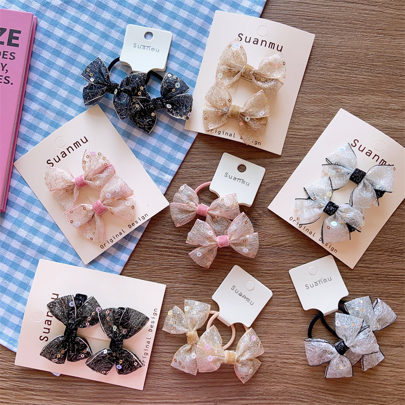 2024新品★髪飾り　ヘアバンド　ヘアゴム&ヘアビン★アクセサリー★8組